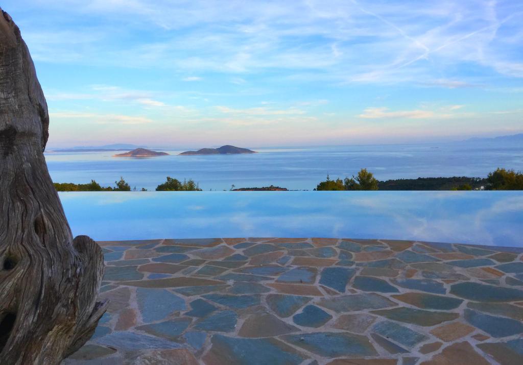 The Infinity 180 Luxury Suites Milia Eksteriør billede