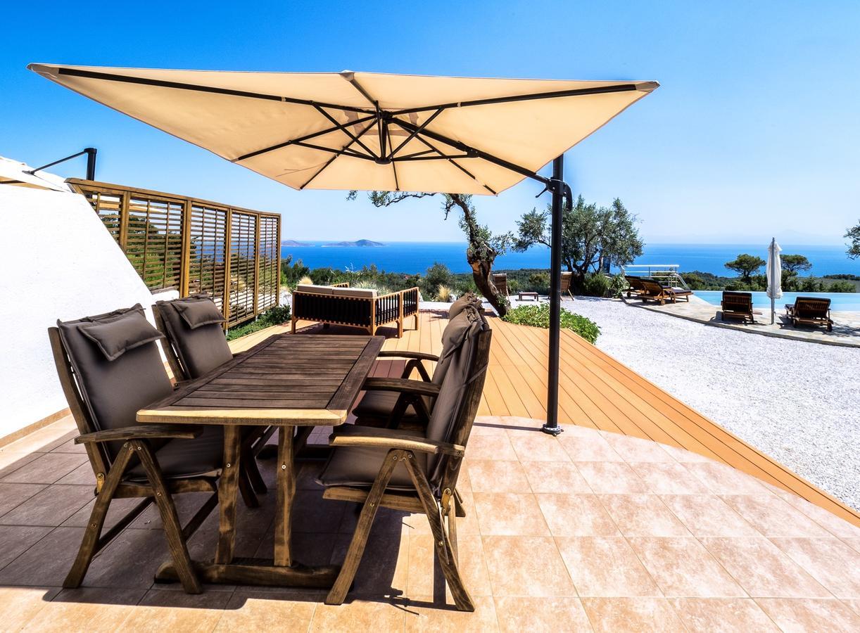 The Infinity 180 Luxury Suites Milia Eksteriør billede